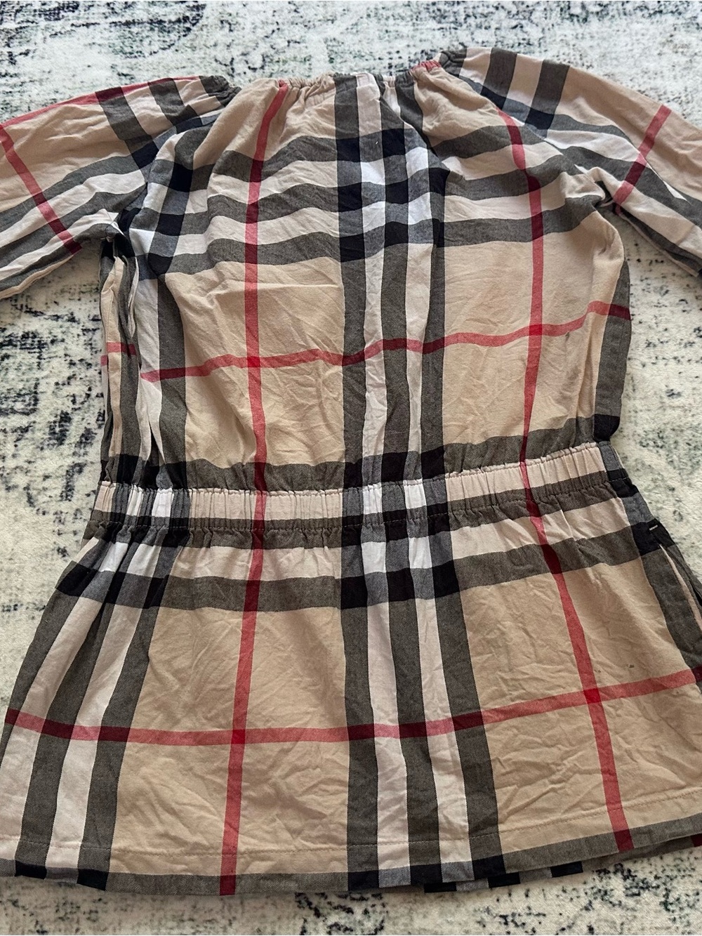 Burberry girls nova check dress 6y nwot - Picture 4 of 4